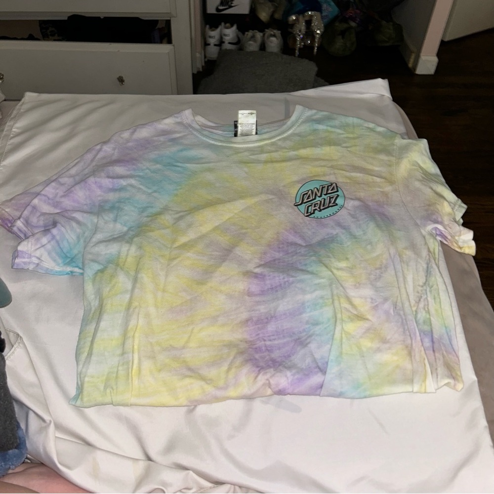 santa cruz tyedye tee